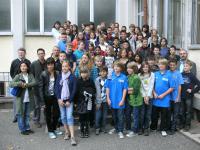 Partnerschüler aus Saaralbe zu Besuch 9/2009