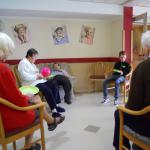 "Leibniz geht nach draußen" - 5b bei der ASB 22.5.13