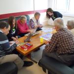 "Leibniz geht nach draußen" - 5b bei der ASB 22.5.13