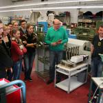 "Leibniz geht nach draußen" - 12. Klassen bei "Caprice"