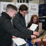 "Leibniz geht nach draußen" - 12. Klassen bei "Caprice"