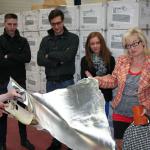 "Leibniz geht nach draußen" - 12. Klassen bei "Caprice"