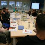 "Leibniz geht nach draußen" - 12. Klassen bei "Caprice"