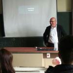 "Leibniz lädt ein" - Herr Dr. Schaefer bei 12BI1 - 24.5.13