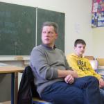 "Leibniz lädt ein" - Herr Baas bei 6c  24.5.13