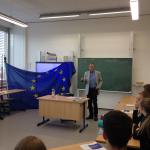 MdL Thomas Weiner zu Besuch am Leibniz 5/2015