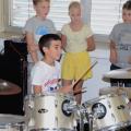 Sextaner der BigBand-Klasse erkunden Instrumente 9/16