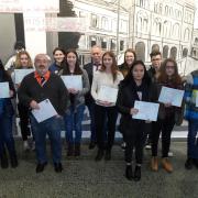 Überreichen der DELF-Diplome 12/16