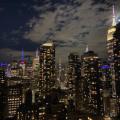 Blick aus unserem Hotelzimmer in New York