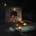 Kunstaktion auf dem Waldfriedhof 9/25